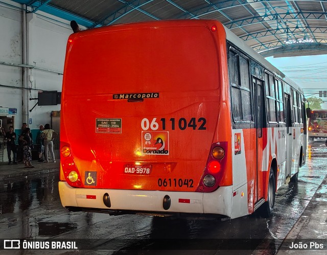 Expresso Coroado 0611042 na cidade de Manaus, Amazonas, Brasil, por João Pbs. Número da foto: #12905145.