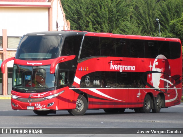 Ivergrama - Transporte y Turismo Iver Grama 108 na cidade de Temuco, Cautín, Araucanía, Chile, por Javier Vargas Candia. Número da foto: #12906471.