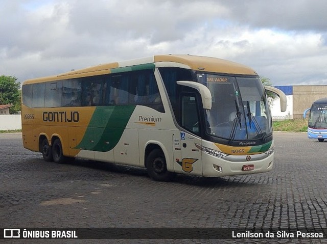 Empresa Gontijo de Transportes 19365 na cidade de Caruaru, Pernambuco, Brasil, por Lenilson da Silva Pessoa. Número da foto: #12907290.