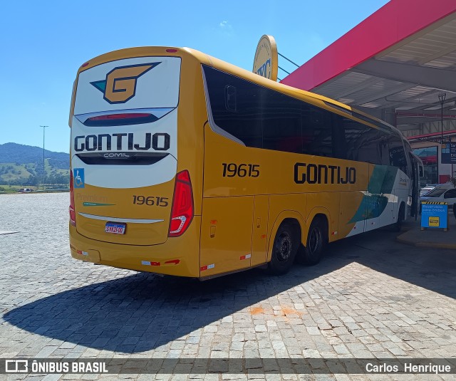 Empresa Gontijo de Transportes 19615 na cidade de Estiva, Minas Gerais, Brasil, por Carlos  Henrique. Número da foto: #12905991.