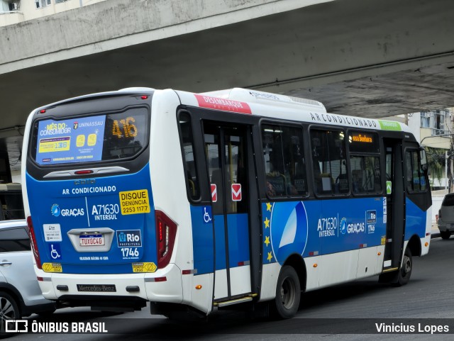 Viação Nossa Senhora das Graças A71630 na cidade de Rio de Janeiro, Rio de Janeiro, Brasil, por Vinicius Lopes. Número da foto: #12907916.