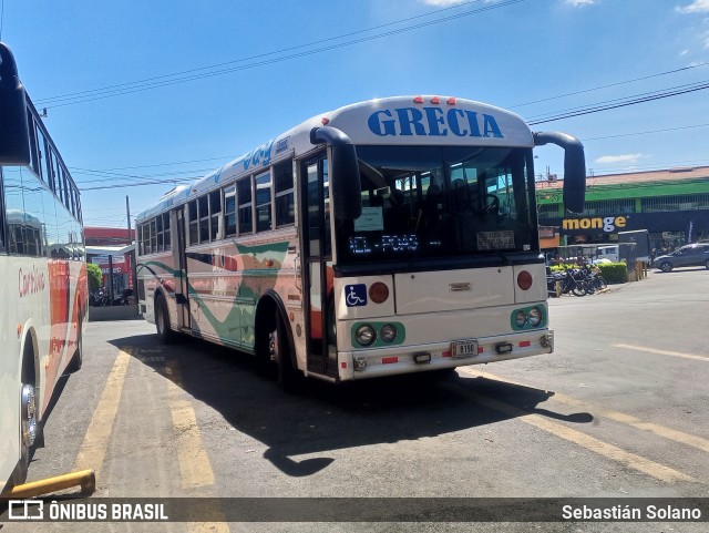 Autotransportes Santa Gertrudis Grecia 00 na cidade de San Pedro, Poás, Alajuela, Costa Rica, por Sebastián Solano. Número da foto: #12907096.