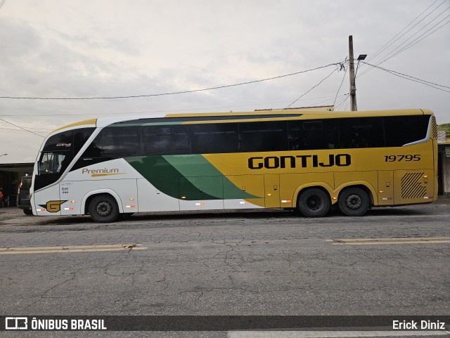 Empresa Gontijo de Transportes 19795 na cidade de Periquito, Minas Gerais, Brasil, por Erick Diniz. Número da foto: #12907554.