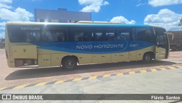 Viação Novo Horizonte 524811 na cidade de Barra da Estiva, Bahia, Brasil, por Flávio  Santos. Número da foto: #12907389.
