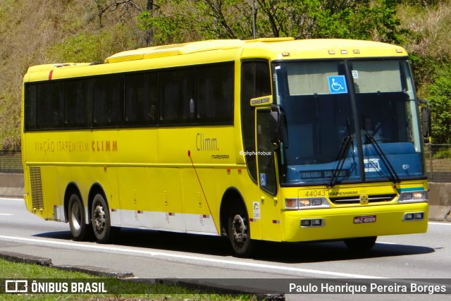 Viação Itapemirim 44043 na cidade de Piraí, Rio de Janeiro, Brasil, por Paulo Henrique Pereira Borges. Número da foto: #12907324.