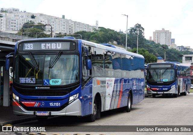 Viação Miracatiba 15.1151 na cidade de São Paulo, São Paulo, Brasil, por Luciano Ferreira da Silva. Número da foto: #12907607.