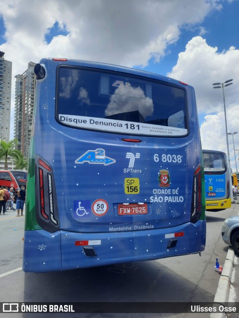 Cooper Líder > A2 Transportes 6 8038 na cidade de Barueri, São Paulo, Brasil, por Ulisses Osse. Número da foto: #12905329.