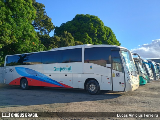 Imperial Turismo 1724 na cidade de Sorocaba, São Paulo, Brasil, por Lucas Vinicius Ferreira. Número da foto: #12907703.