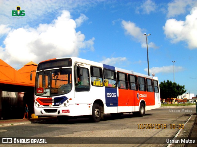 Capital Transportes 8905 na cidade de Aracaju, Sergipe, Brasil, por Urban Matos. Número da foto: #12906931.