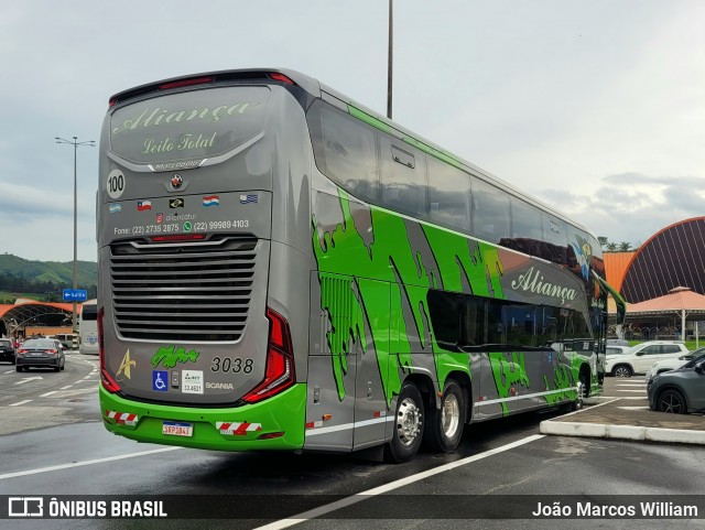 Aliança Turismo 3038 na cidade de Aparecida, São Paulo, Brasil, por João Marcos William. Número da foto: #12907572.