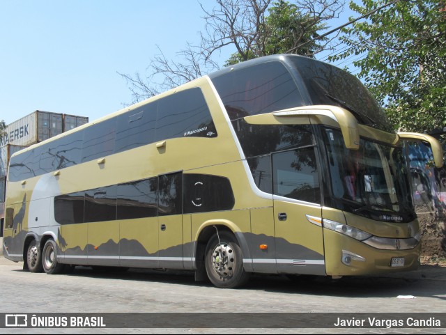 Buses Sanhueza Travel  na cidade de Santiago, Santiago, Metropolitana de Santiago, Chile, por Javier Vargas Candia. Número da foto: #12905067.