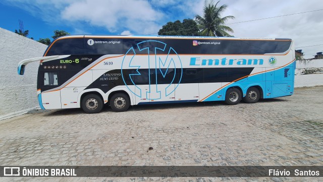 Emtram 5610 na cidade de Milagres, Bahia, Brasil, por Flávio  Santos. Número da foto: #12905670.