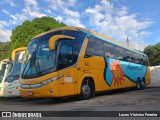 Expresso Amarelinho 343 na cidade de Sorocaba, São Paulo, Brasil, por Lucas Vinicius Ferreira. Número da foto: #:id.