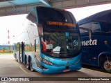 Viação Águia Branca 50790 na cidade de Queluz, São Paulo, Brasil, por Edinilson Henrique Ferreira. Número da foto: #12906385.