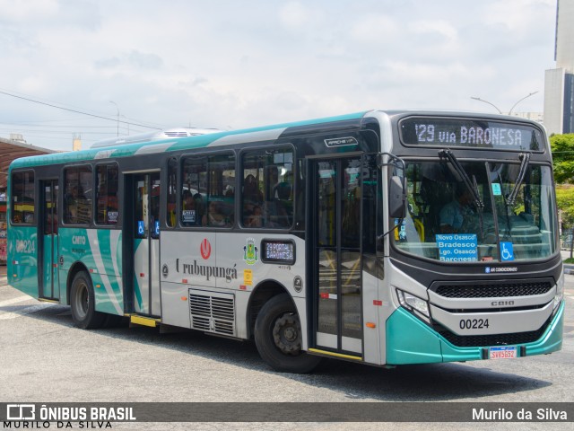 Auto Viação Urubupungá 00224 na cidade de Osasco, São Paulo, Brasil, por Murilo da Silva. Número da foto: #12910733.