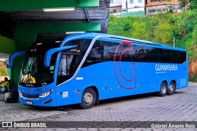 Expresso Guanabara 2453 na cidade de Caratinga, Minas Gerais, Brasil, por Gabriel Ângelo Reis. Número da foto: #12908673.