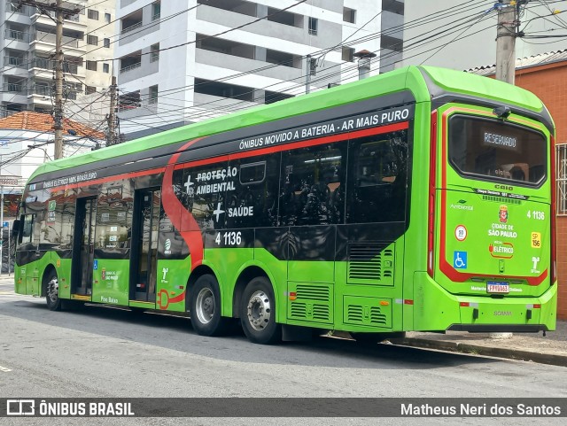 Himalaia Transportes > Ambiental Transportes Urbanos 4 1136 na cidade de São Paulo, São Paulo, Brasil, por Matheus Neri dos Santos. Número da foto: #12908398.