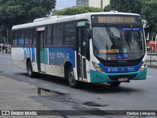 Transportes Campo Grande D53630 na cidade de Rio de Janeiro, Rio de Janeiro, Brasil, por Cleiton Linhares. Número da foto: #12908784.