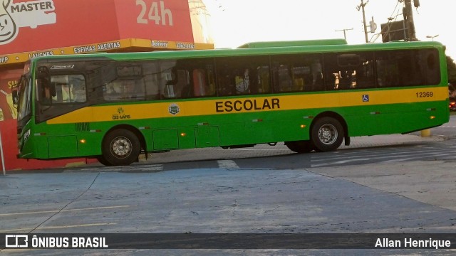 Transportes Capellini 12369 na cidade de Paulínia, São Paulo, Brasil, por Allan Henrique. Número da foto: #12910313.