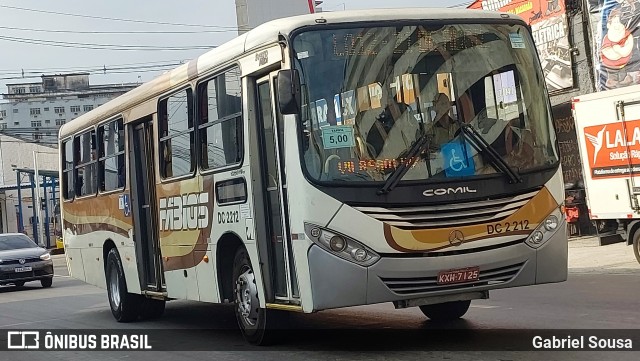Transportes Fabio's DC 2.212 na cidade de Duque de Caxias, Rio de Janeiro, Brasil, por Gabriel Sousa. Número da foto: #12909846.