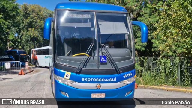 Expresso do Sul 15123 na cidade de São Paulo, São Paulo, Brasil, por Fábio Paixão. Número da foto: #12909884.
