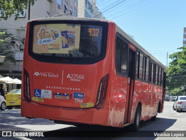 Transportes Vila Isabel A27566 na cidade de Rio de Janeiro, Rio de Janeiro, Brasil, por Vinicius Lopes. Número da foto: #12909408.