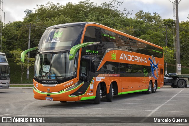 Empresa de Transportes Andorinha 7163 na cidade de Barueri, São Paulo, Brasil, por Marcelo Guerra. Número da foto: #12910400.