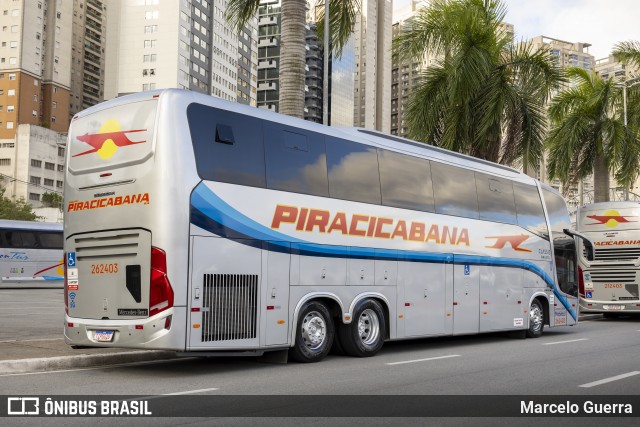 Viação Piracicabana 262403 na cidade de Barueri, São Paulo, Brasil, por Marcelo Guerra. Número da foto: #12910322.