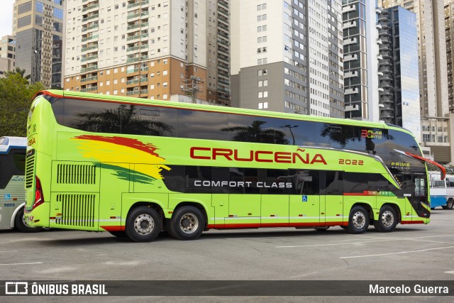 Autobuses Cruceña 2022 na cidade de Barueri, São Paulo, Brasil, por Marcelo Guerra. Número da foto: #12910466.