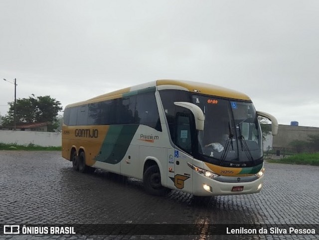Empresa Gontijo de Transportes 21295 na cidade de Caruaru, Pernambuco, Brasil, por Lenilson da Silva Pessoa. Número da foto: #12910132.