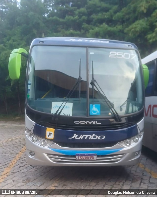 Jumbo Turismo 2507 na cidade de Caieiras, São Paulo, Brasil, por Douglas Nelson de Oliveira. Número da foto: #12908349.