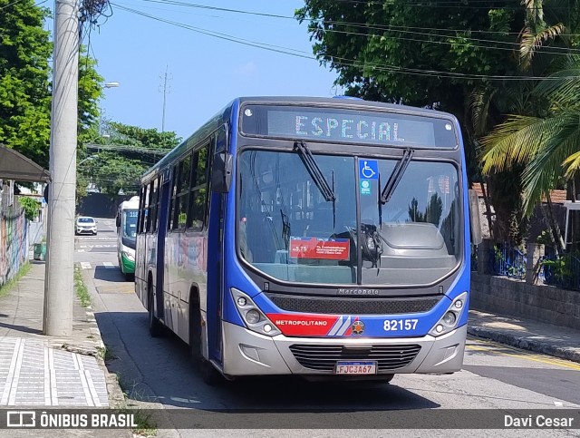 BR Mobilidade Baixada Santista 82157 na cidade de Santos, São Paulo, Brasil, por Davi Cesar. Número da foto: #12909895.