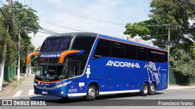 Empresa de Transportes Andorinha 6255 na cidade de São Paulo, São Paulo, Brasil, por Francisco Ivano. Número da foto: #12909323.