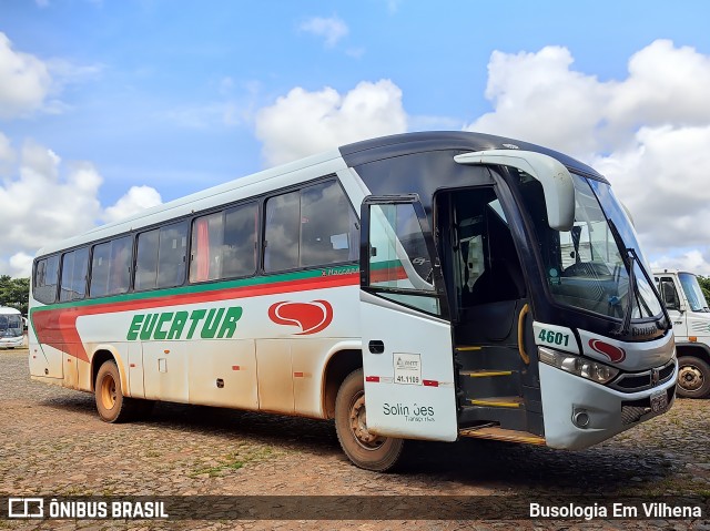 Eucatur - Empresa União Cascavel de Transportes e Turismo 4601 na cidade de Vilhena, Rondônia, Brasil, por Busologia Em Vilhena. Número da foto: #12908094.