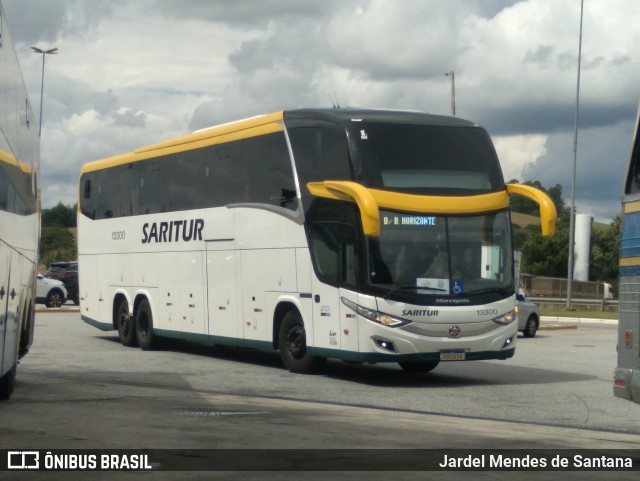 Saritur - Santa Rita Transporte Urbano e Rodoviário 13300 na cidade de São Sebastião da Bela Vista, Minas Gerais, Brasil, por Jardel Mendes de Santana. Número da foto: #12909890.