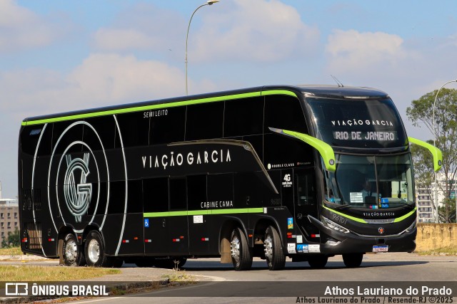 Viação Garcia 96101 na cidade de Resende, Rio de Janeiro, Brasil, por Athos Lauriano do Prado. Número da foto: #12909165.