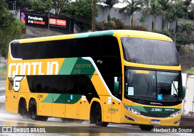 Empresa Gontijo de Transportes 23110 na cidade de Betim, Minas Gerais, Brasil, por Herbert de Souza. Número da foto: #12910815.
