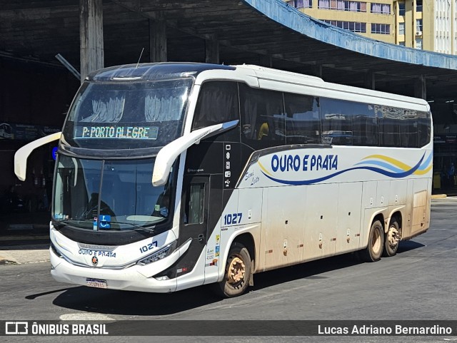 Viação Ouro e Prata 1027 na cidade de Porto Alegre, Rio Grande do Sul, Brasil, por Lucas Adriano Bernardino. Número da foto: #12910048.