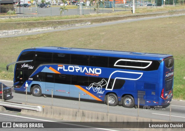 Floriano Turismo 2430 na cidade de Resende, Rio de Janeiro, Brasil, por Leonardo Daniel. Número da foto: #12909560.