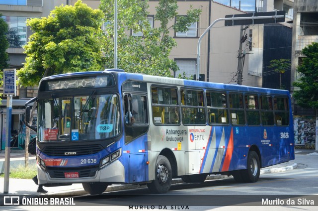 Auto Viação Urubupungá 20.636 na cidade de São Paulo, São Paulo, Brasil, por Murilo da Silva. Número da foto: #12910776.