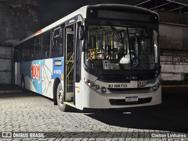 Auto Viação 1001 RJ 108.733 na cidade de Niterói, Rio de Janeiro, Brasil, por Cleiton Linhares. Número da foto: #12911030.
