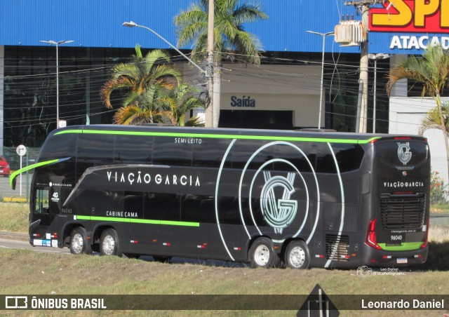 Viação Garcia 96040 na cidade de Resende, Rio de Janeiro, Brasil, por Leonardo Daniel. Número da foto: #12909659.