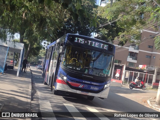 Guarulhos Transportes 33.661 na cidade de Guarulhos, São Paulo, Brasil, por Rafael Lopes de Oliveira. Número da foto: #12910410.