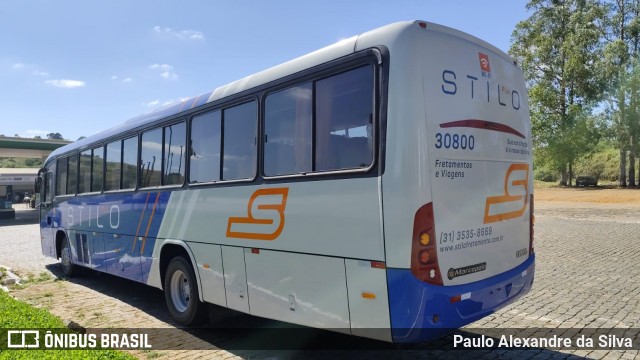 Transjuatuba > Stilo Transportes 30800 na cidade de Lavras, Minas Gerais, Brasil, por Paulo Alexandre da Silva. Número da foto: #12909490.