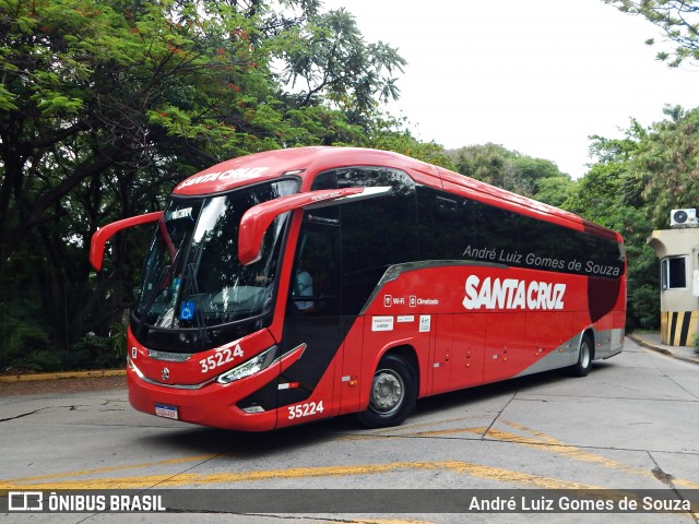Viação Santa Cruz 35224 na cidade de São Paulo, São Paulo, Brasil, por André Luiz Gomes de Souza. Número da foto: #12910866.
