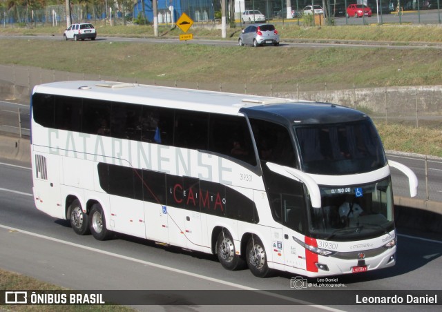 Auto Viação Catarinense 319301 na cidade de Resende, Rio de Janeiro, Brasil, por Leonardo Daniel. Número da foto: #12909698.