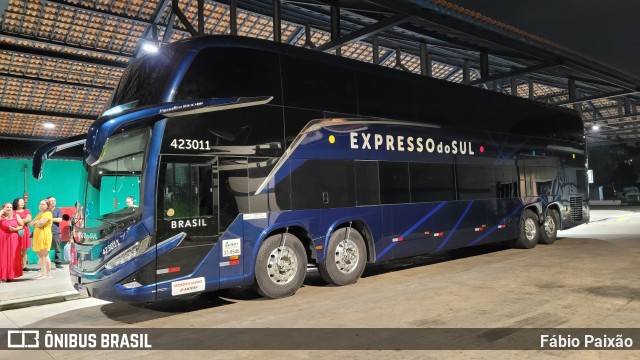 Expresso do Sul 423001 na cidade de Embu das Artes, São Paulo, Brasil, por Fábio Paixão. Número da foto: #12908480.