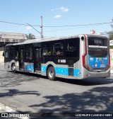 Viação Grajaú S.A. 6 1400 na cidade de São Paulo, São Paulo, Brasil, por LUIS FELIPE CANDIDO NERI. Número da foto: #:id.