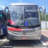 Empresa de Ônibus Pássaro Marron 45.517 na cidade de Guararema, São Paulo, Brasil, por Marcos Souza De Oliveira. Número da foto: #:id.