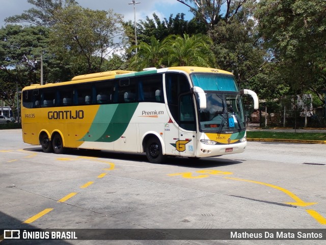 Empresa Gontijo de Transportes 14835 na cidade de São Paulo, São Paulo, Brasil, por Matheus Da Mata Santos. Número da foto: #12912056.